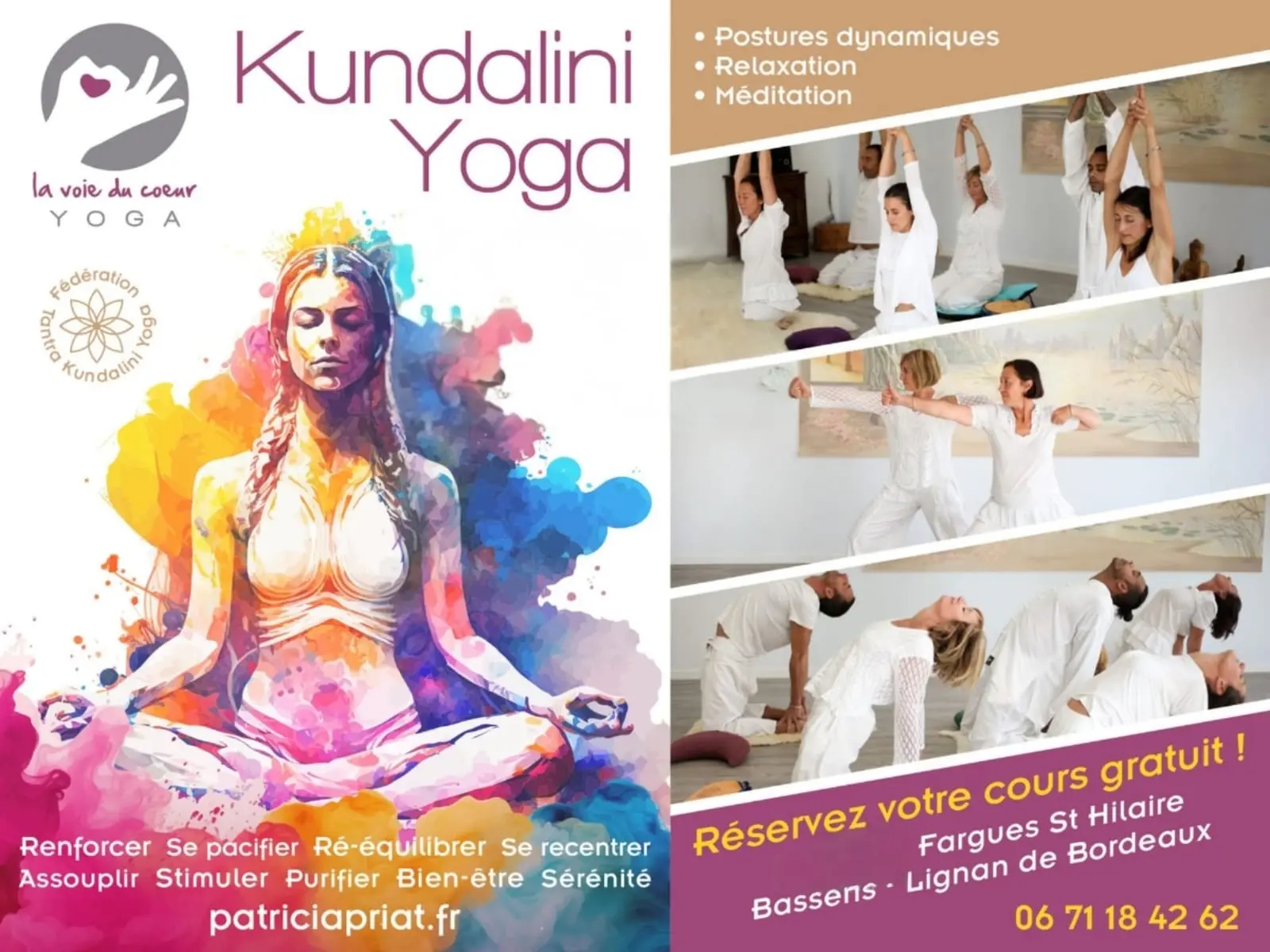 2025-26 : Yoga à Bassens les lundis @ Chateau Beauval Bassens | Bassens | Nouvelle-Aquitaine | France